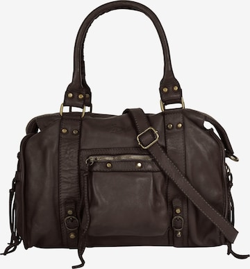 Cabas Samantha Look en marron : devant