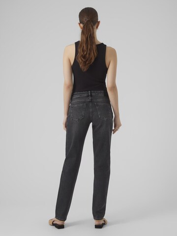 VERO MODA Regular Jeans in Schwarz