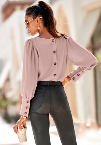 LASCANA Blouse in Pink