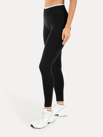 Smilodox Skinny Leggings in Zwart