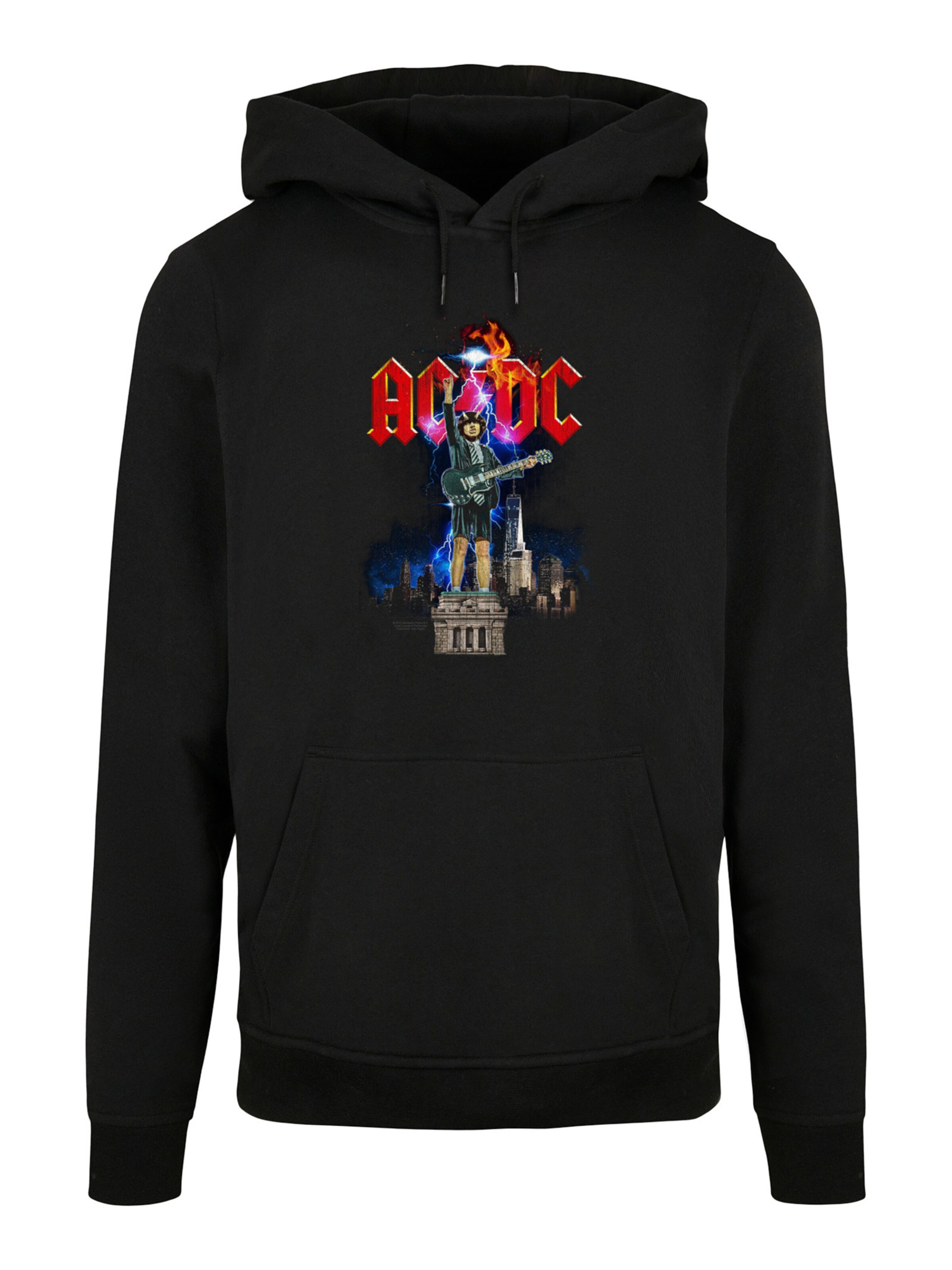 F4NT4STIC Sweatshirt in Schwarz: Vorderseite