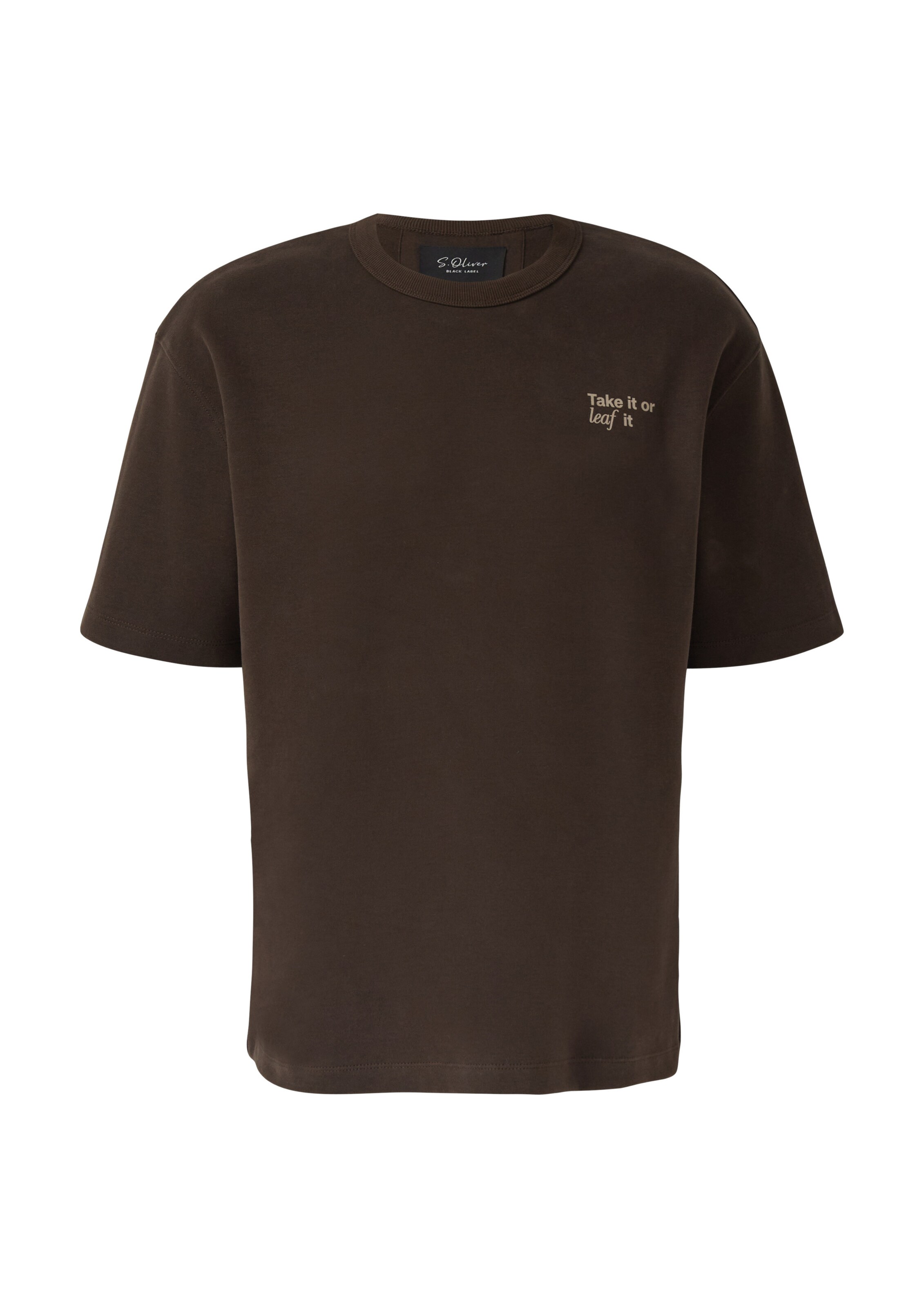 T-Shirt s.Oliver en marron : devant