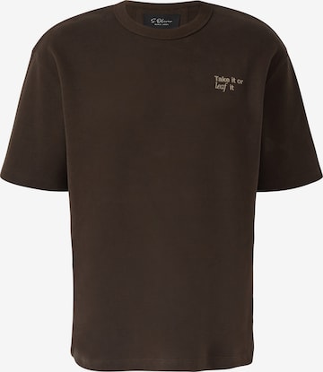 T-Shirt s.Oliver en marron : devant