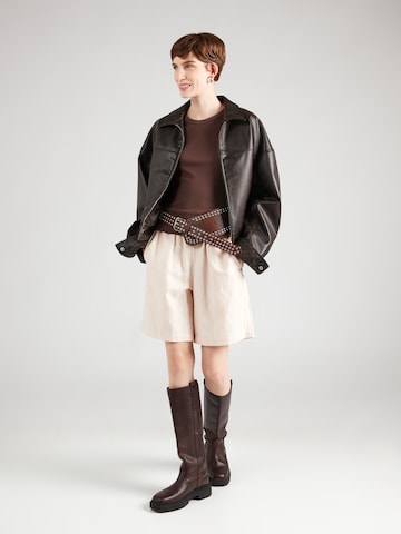 ONLY Shirt 'ONLVAL' in Brown