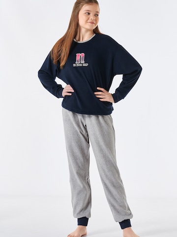 SCHIESSER Nachtkledij ' Teens Nightwear ' in Blauw: voorkant