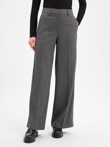 Loosefit Pantalon Marie Lund en noir : devant