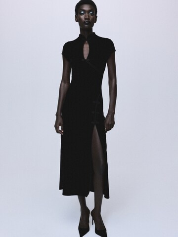 MANGO Jurk 'XOSAKA' in Zwart: voorkant