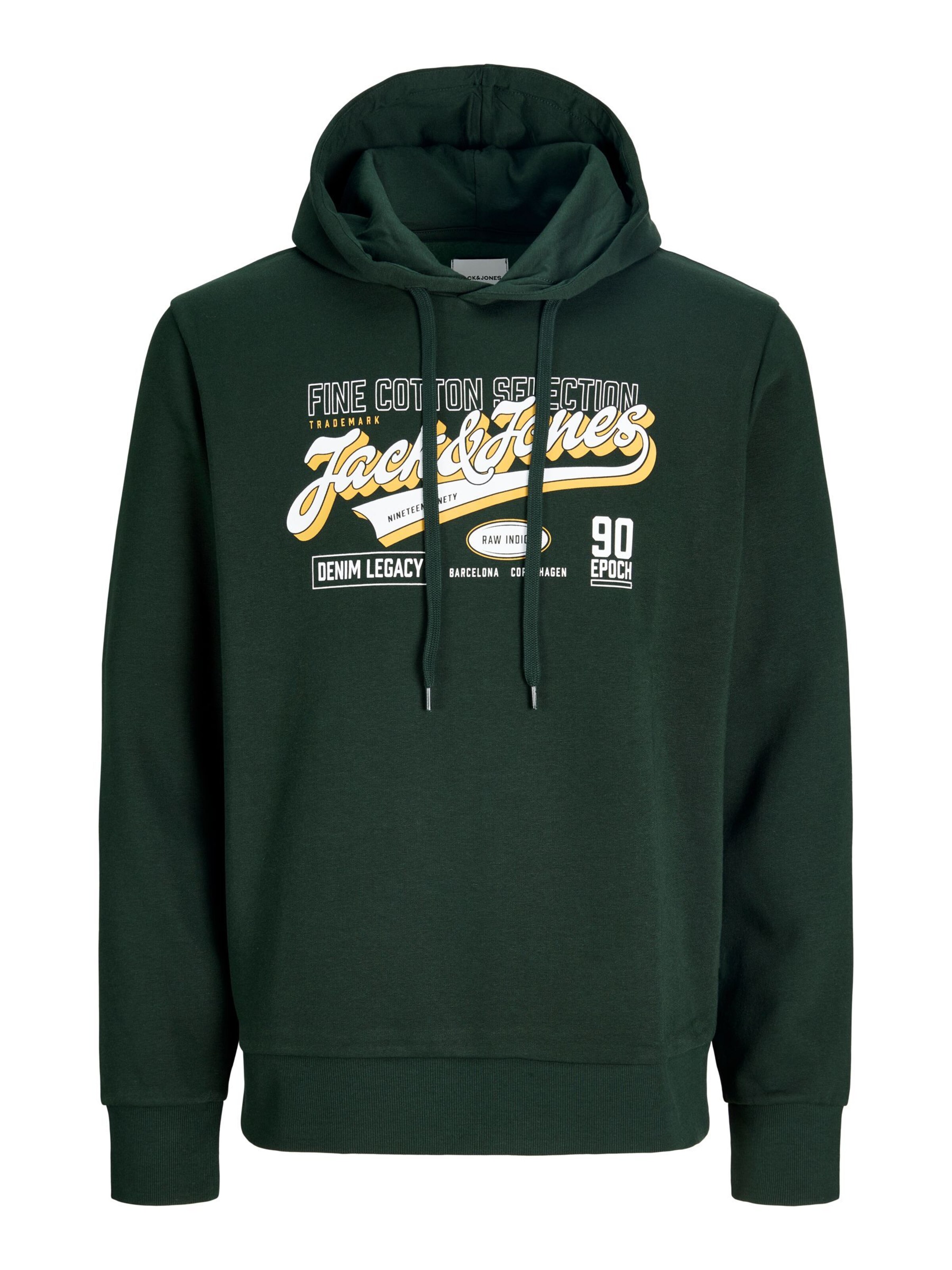 JACK & JONES Sweatshirt in Groen: voorkant