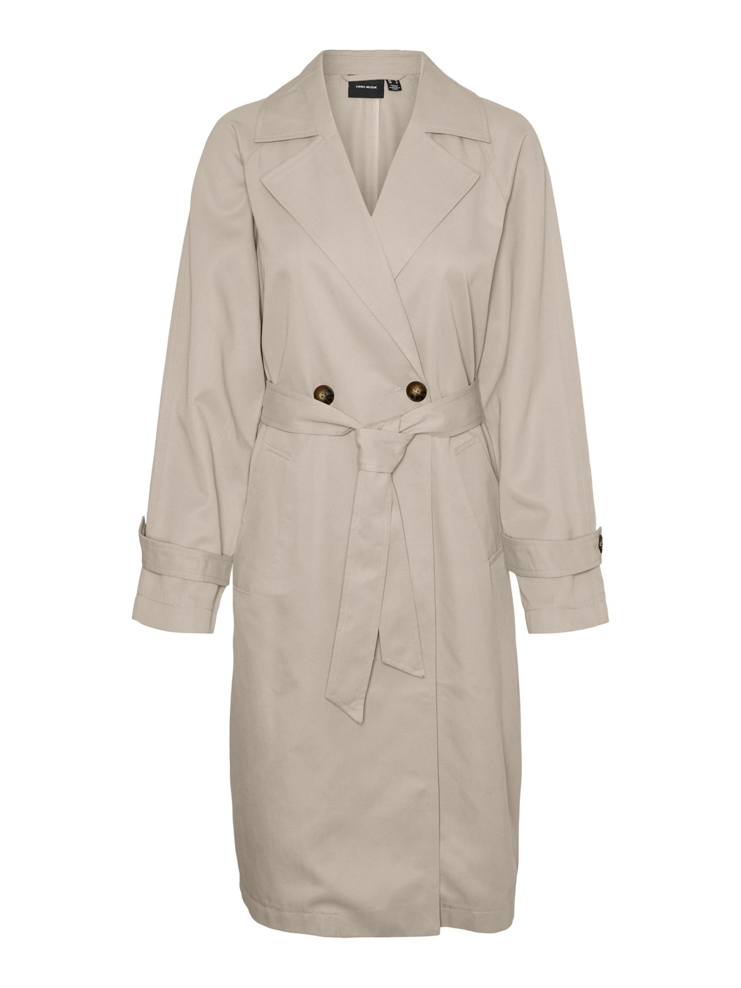 VERO MODA Manteau mi-saison 'VMLou' en beige clair, Vue avec produit