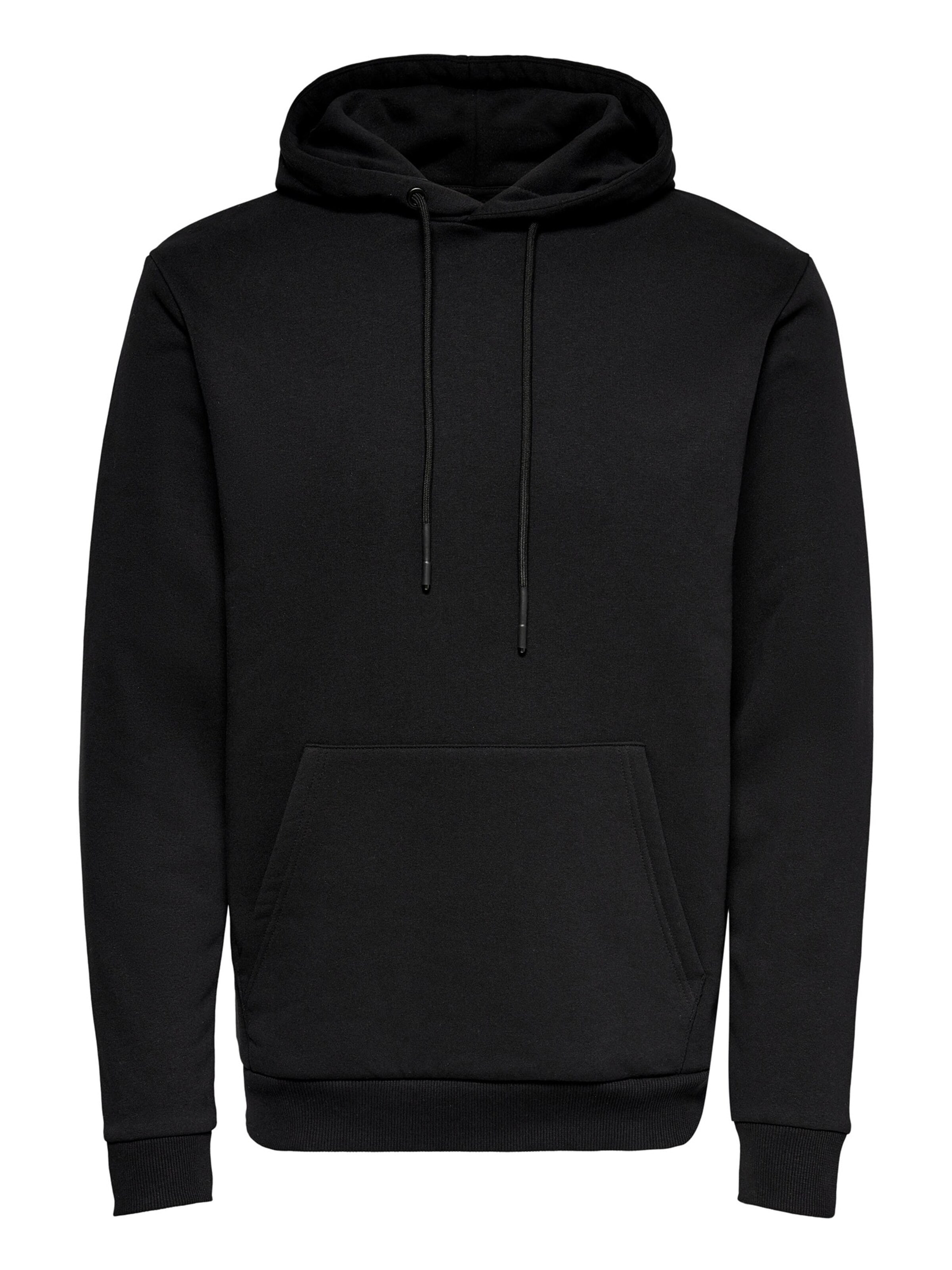 Only & Sons Sweatshirt 'Ceres' in Black: front