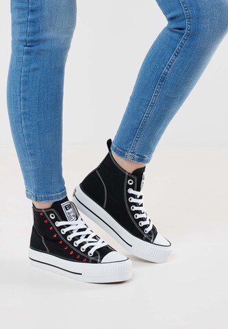Sneaker alta 'KAYA' di BRITISH KNIGHTS in nero