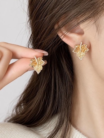 Boucles d'oreilles 'Golden Maple' LanLivia en jaune