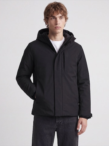 JACK & JONES Átmeneti dzseki 'JJEKEEN' - fekete: elől