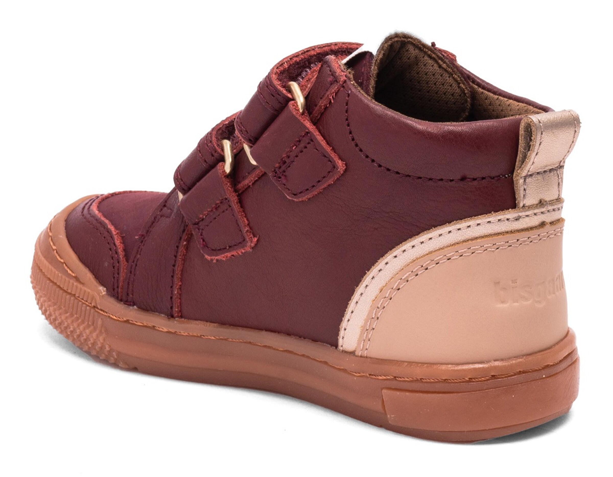 BISGAARD First-Step Shoes 'Cuba' in Purple: front