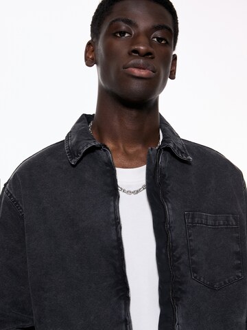 Pull&Bear Between-season jacket in Black