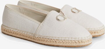 Calvin Klein Espadryle w kolorze beżowy