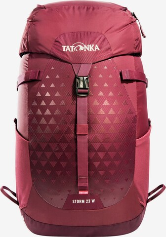 TATONKA Rucksack 'Storm 23 Recco' in Rot: predná strana