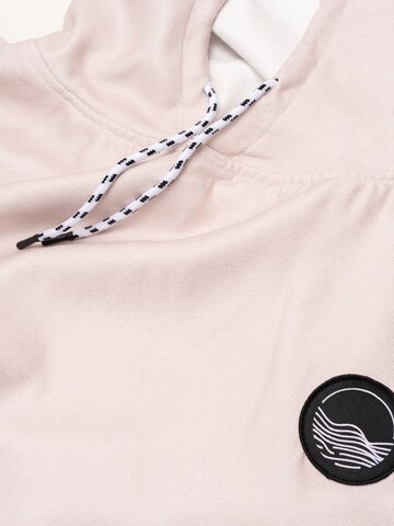 woodsandwaves Short Bathrobe 'Surf-Poncho' in Beige