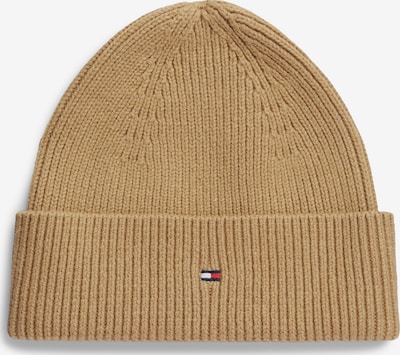 55-60 dydžio Megzta kepurė iš TOMMY HILFIGER, spalva – kapučino spalva, Prekių apžvalga