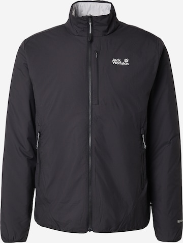 JACK WOLFSKINOutdoor jakna 'TRAIL LIGHT' - crna boja: prednji dio