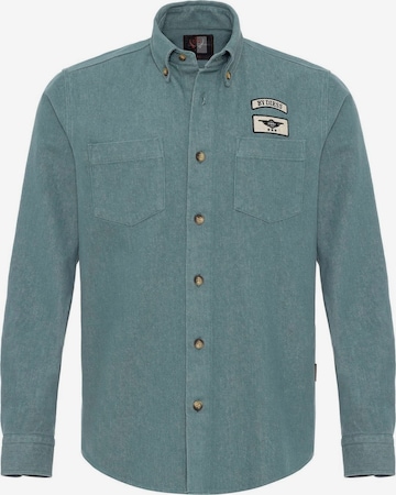 By Diess CollectionRegular Fit Košulja - zelena boja: prednji dio