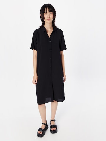 Monki Shirt dress in Black: front