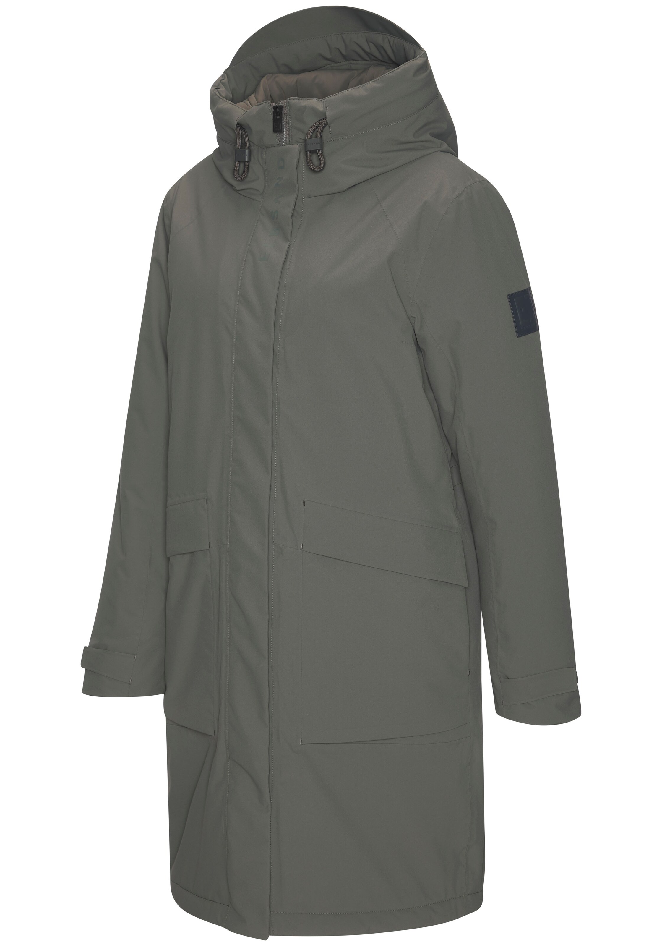 Elbsand Between-Seasons Parka in Green
