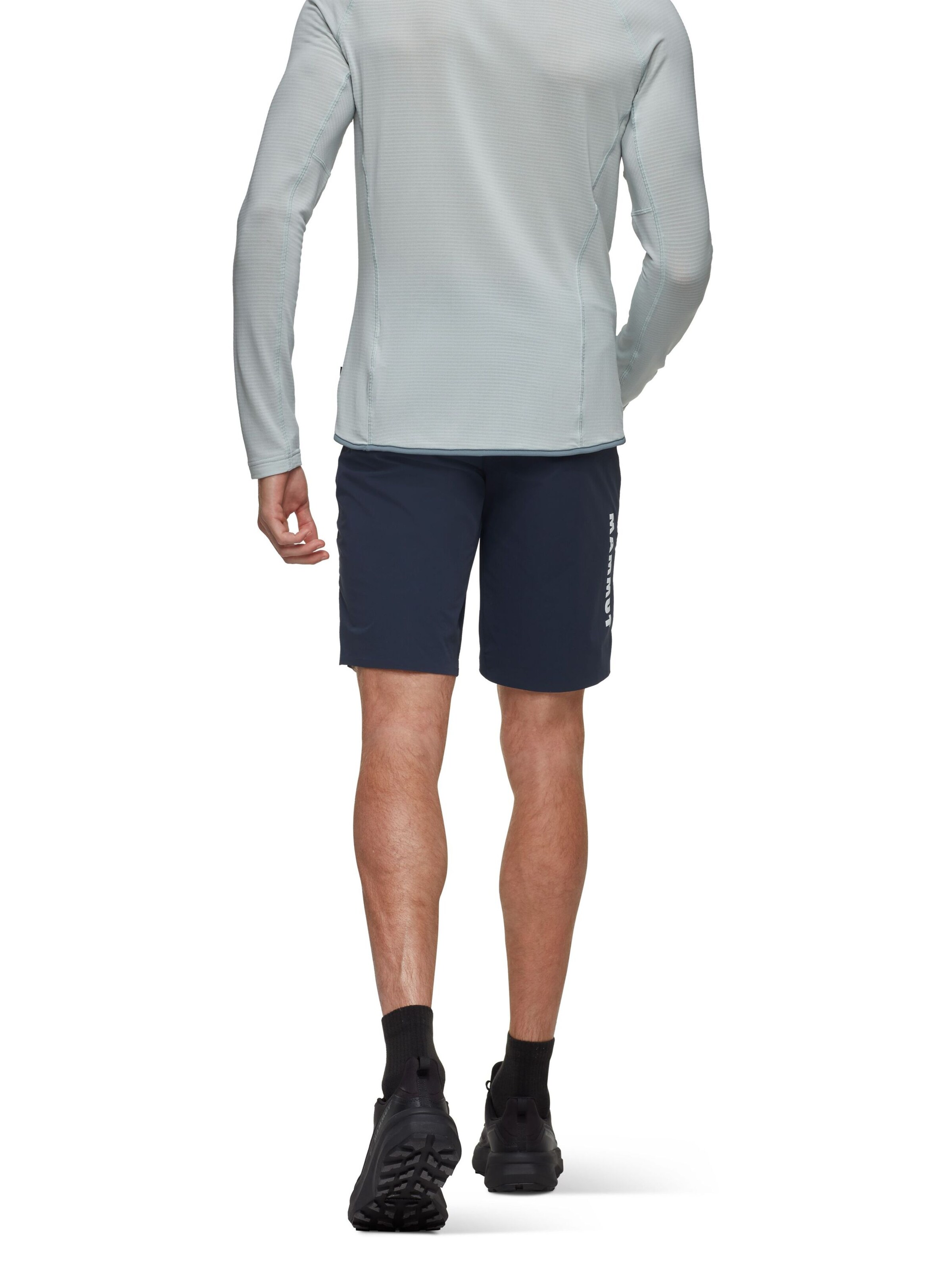 MAMMUT Loose fit Outdoor Pants 'Aenergy' in Blue