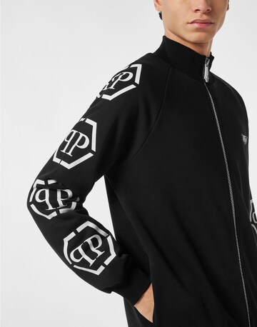 Philipp Plein - Casaco em moletão em preto