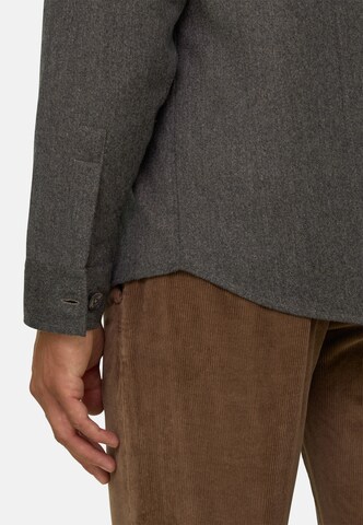 Boggi Milano Shirt in Grijs: zijkant
