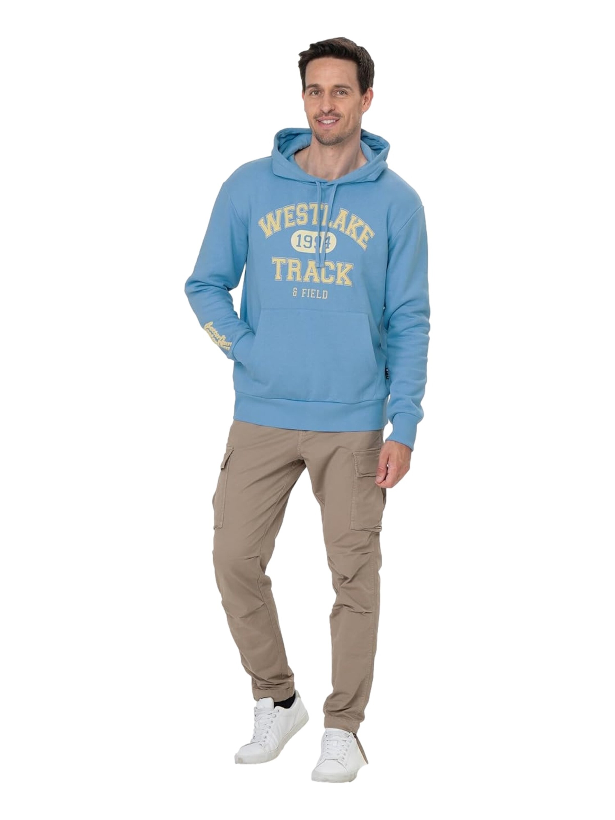 Key Largo Pullover 'West Lake' i blå