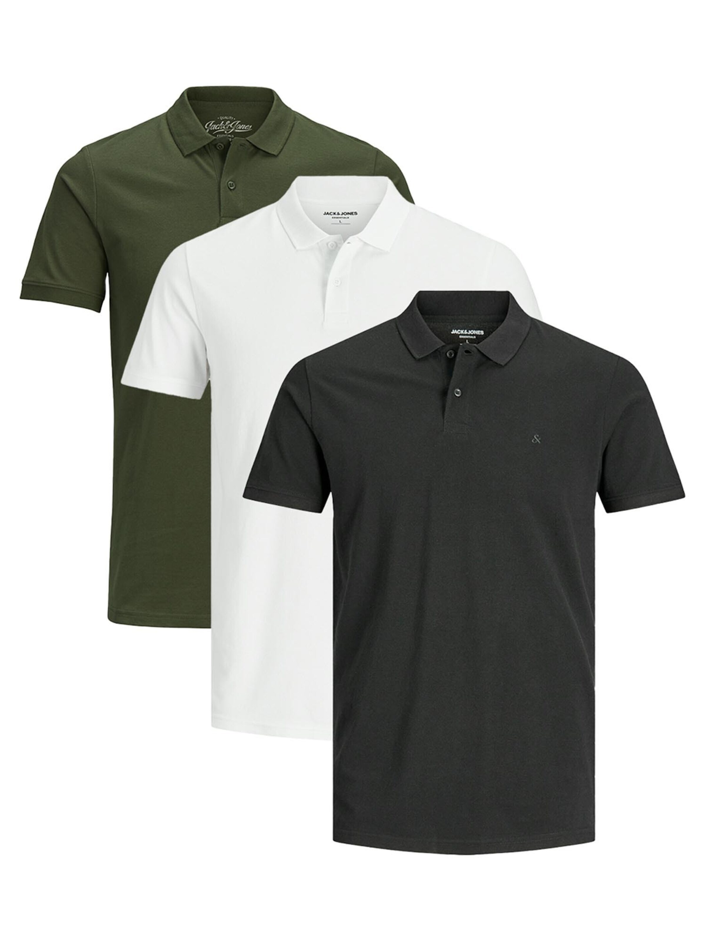 JACK & JONES Shirt 'Basic'‌‌‌‌‌ in Grün: Vorderseite