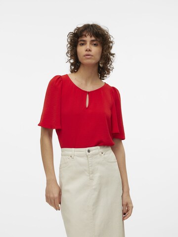 VERO MODA Blouse 'ALVA' in Red: front
