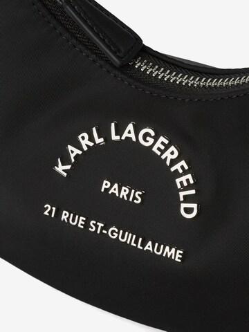 Karl Lagerfeld Schoudertas 'Rue' in Zwart