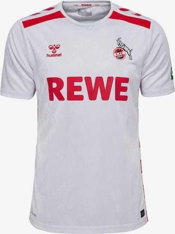 Hummel Fodboldtrøje '1. FC Köln 24/25' i hvid: forside