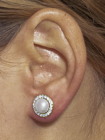 Luxenter Ohrringe 'Basnik'‌ in Weiß