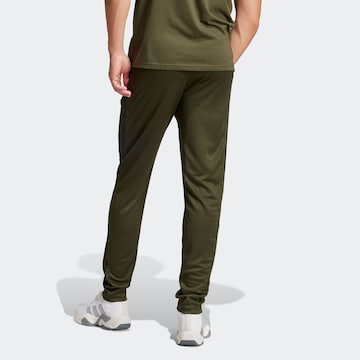 ADIDAS PERFORMANCE Tapered Sporthose 'Essentials' in Grün