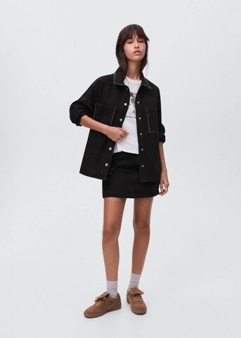 MANGO TEEN Jacke in Grau