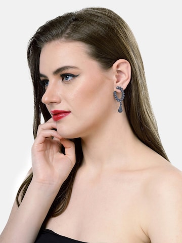 AVANT-GARDE PARIS Earrings 'Adelama' in Blue