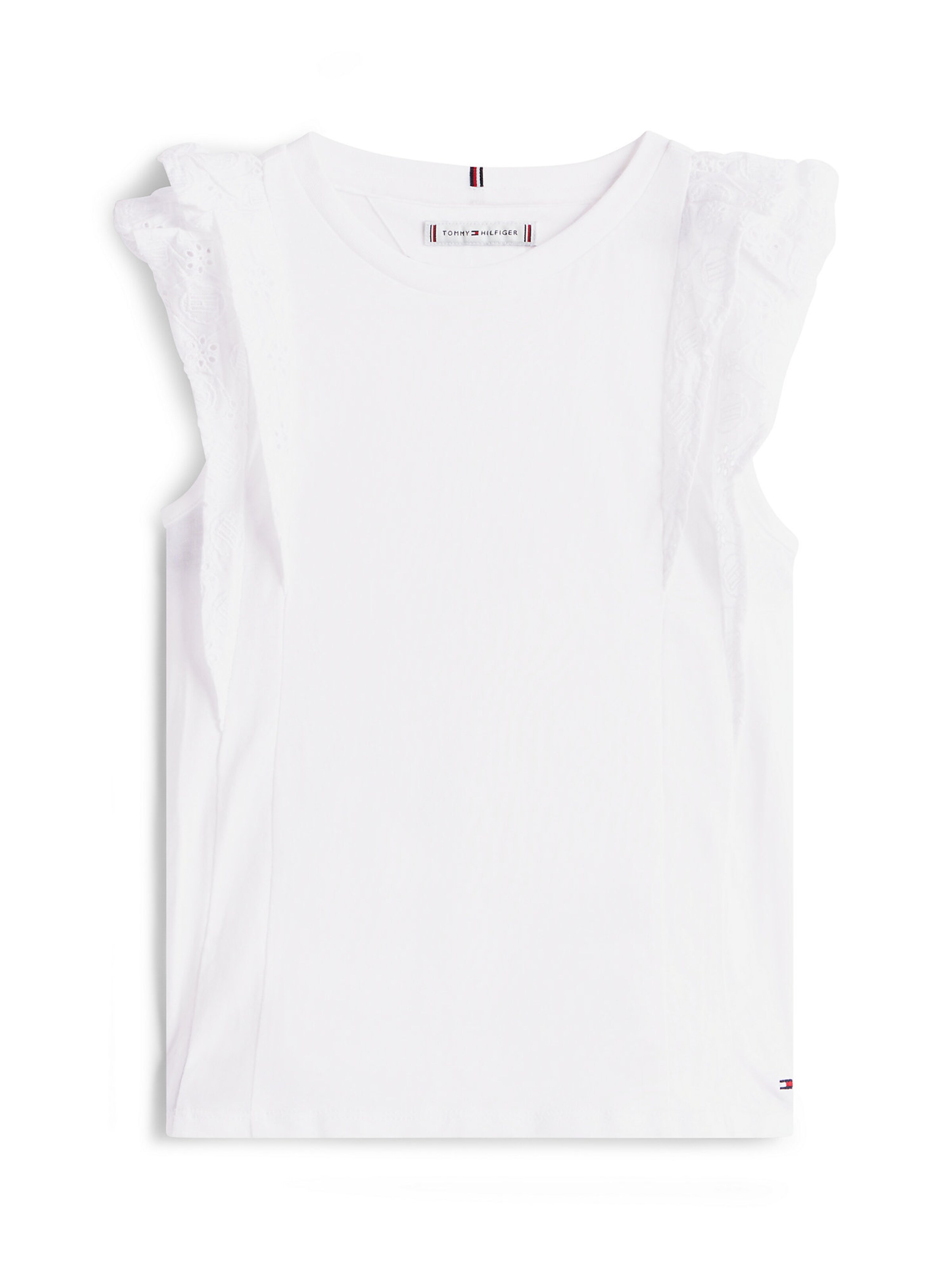 Haut TOMMY HILFIGER en blanc : devant