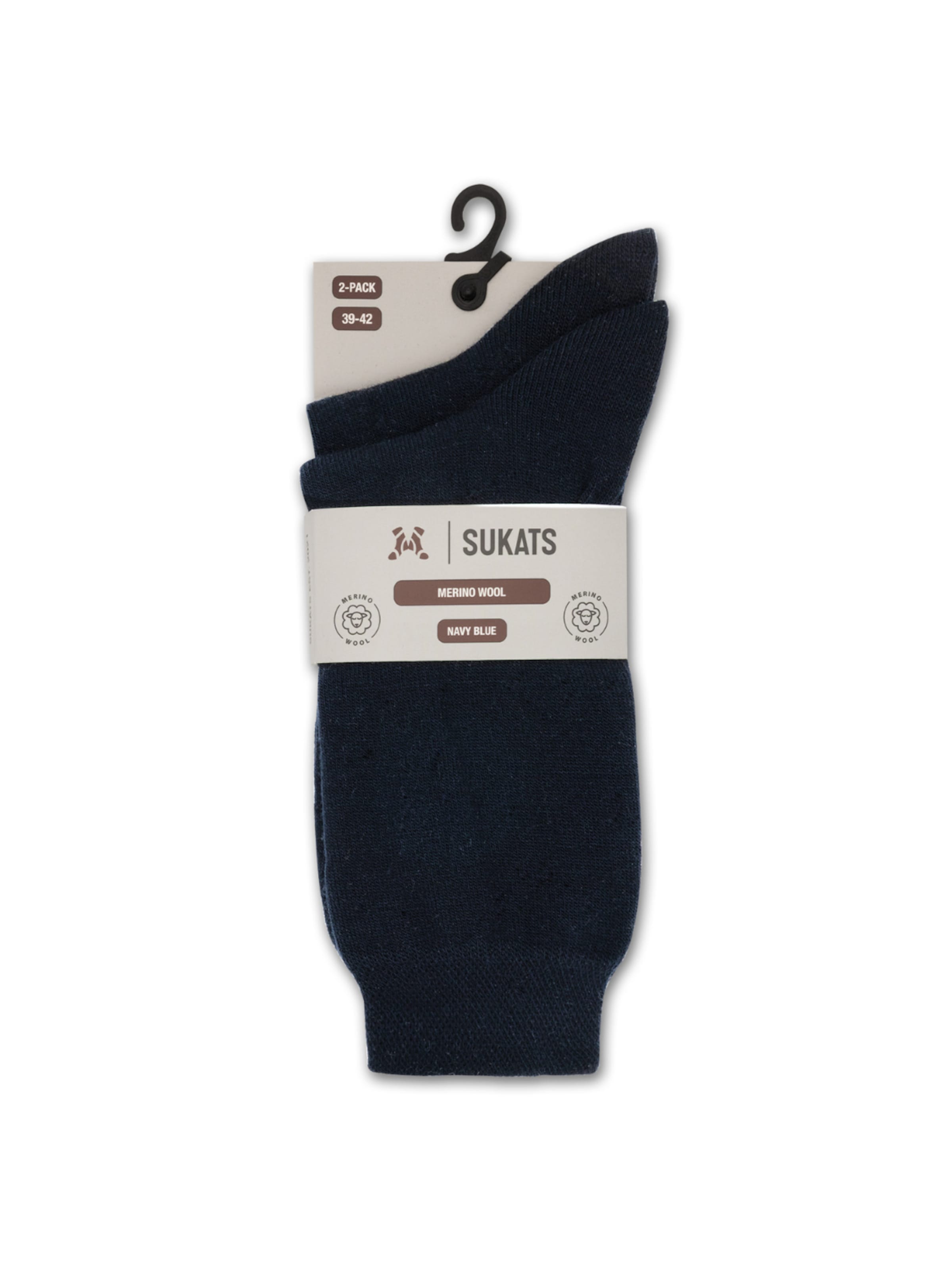Sukats Socks 'Merino Wol Sokken' in Blue