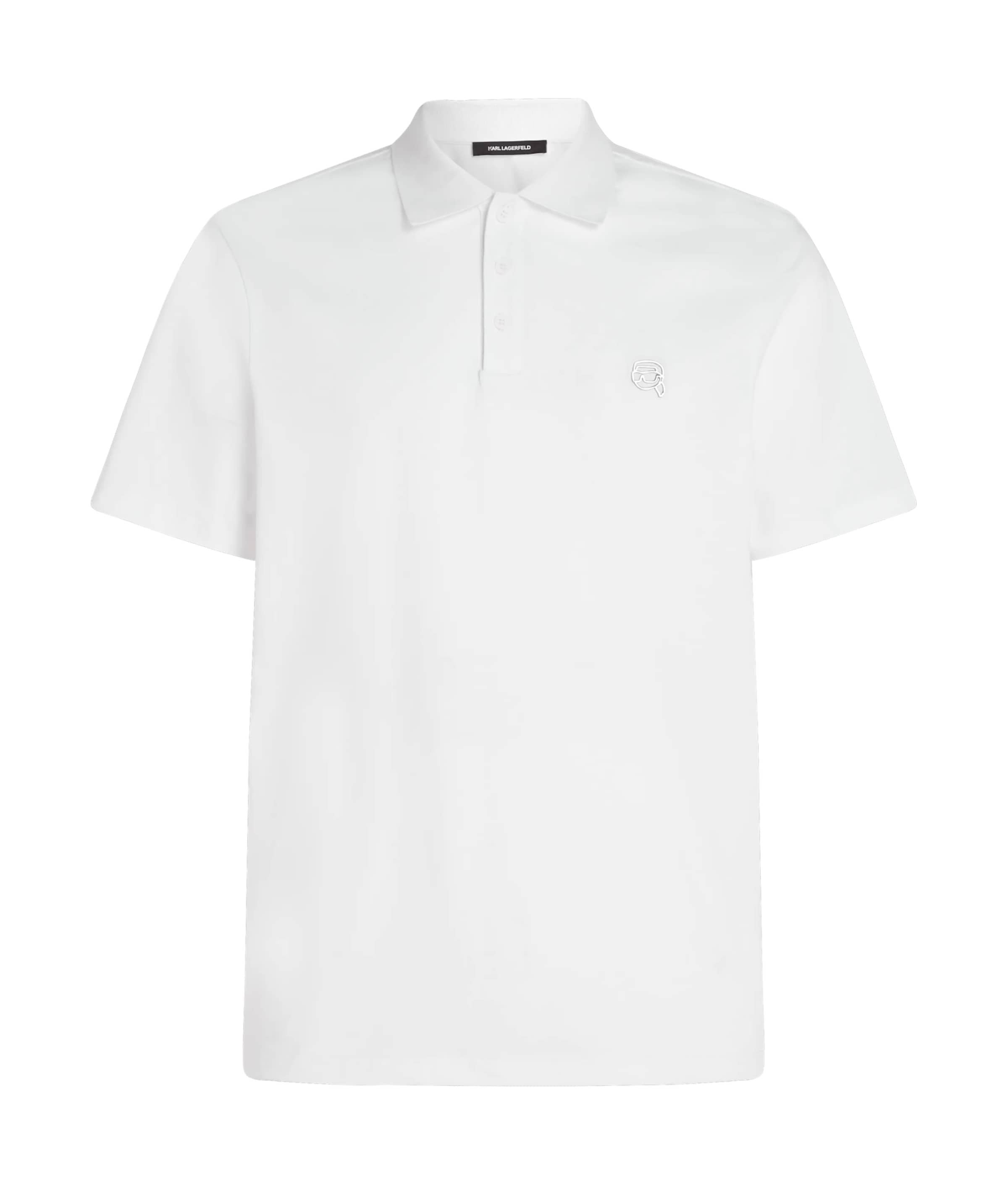 Tricou 'IKON' pe L Karl Lagerfeld pe alb, Vizualizare produs