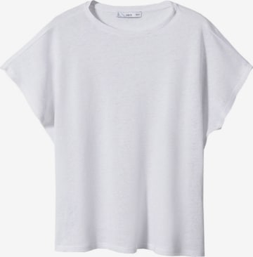 MANGO Shirt 'LINT' in White: front