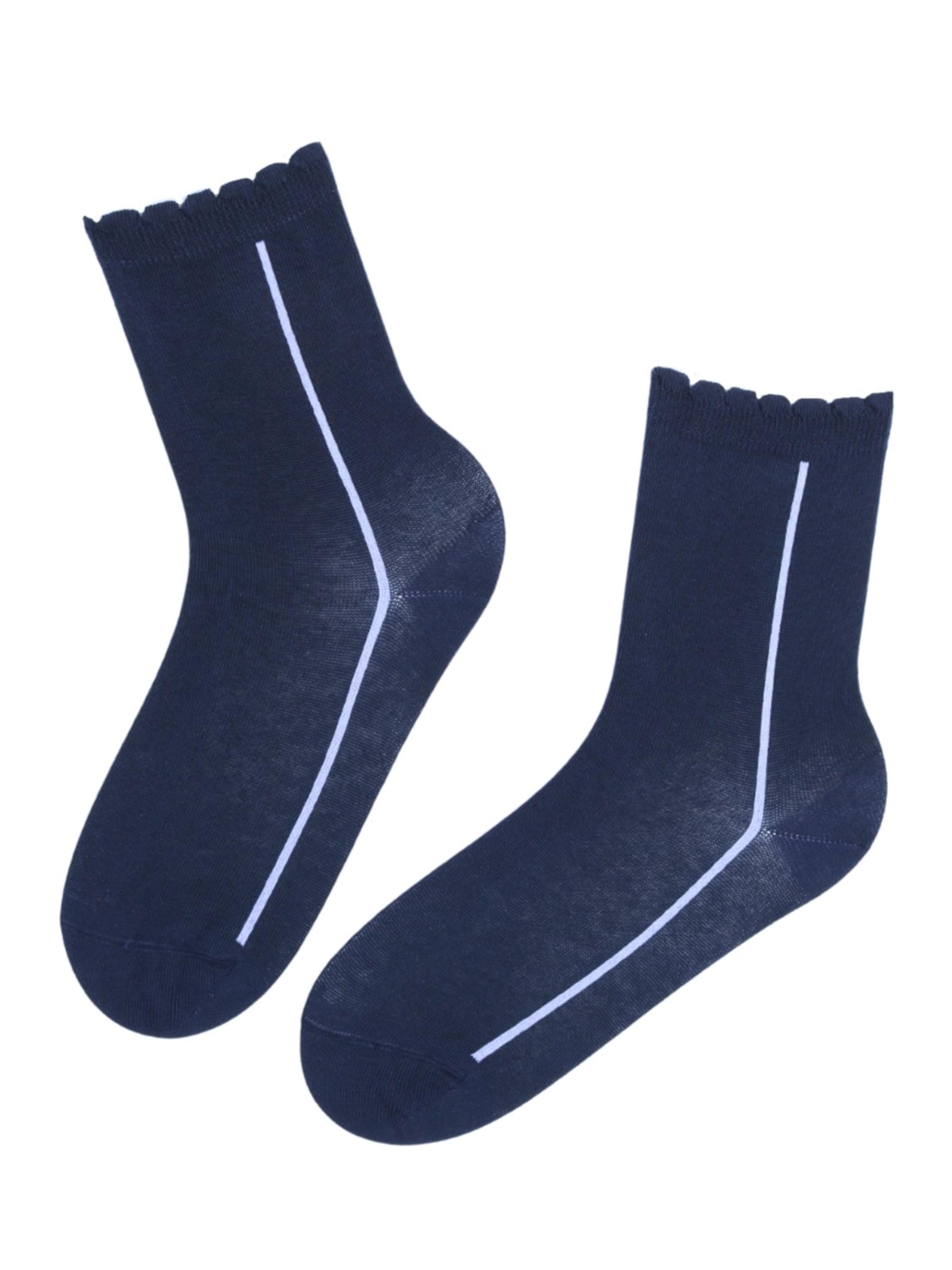 Calzino 'Kristi' di Sokisahtel in blu: frontale