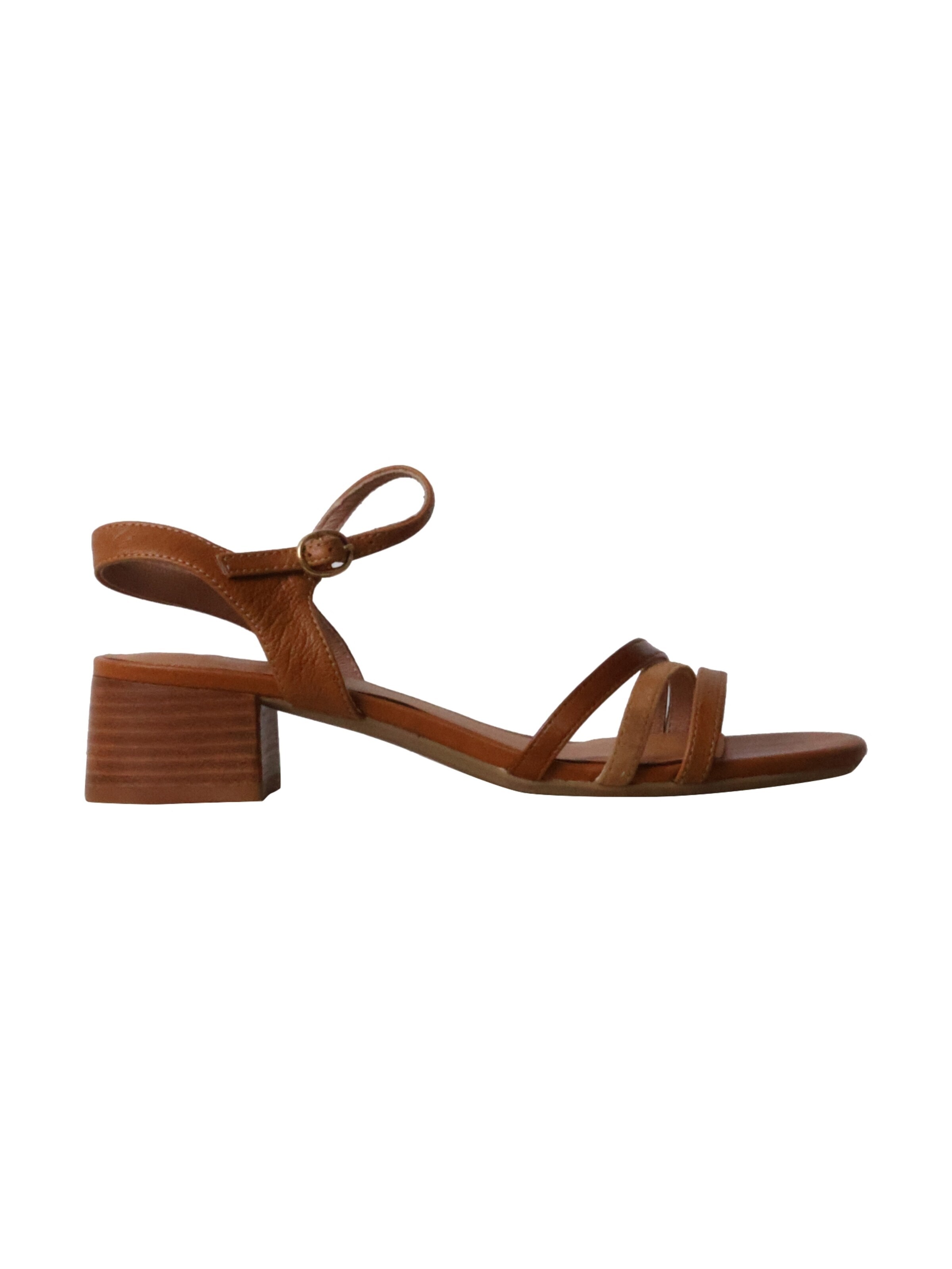 Emilie Karston Sandale 'Luan'‌‌‌ in Beige: Vorderseite