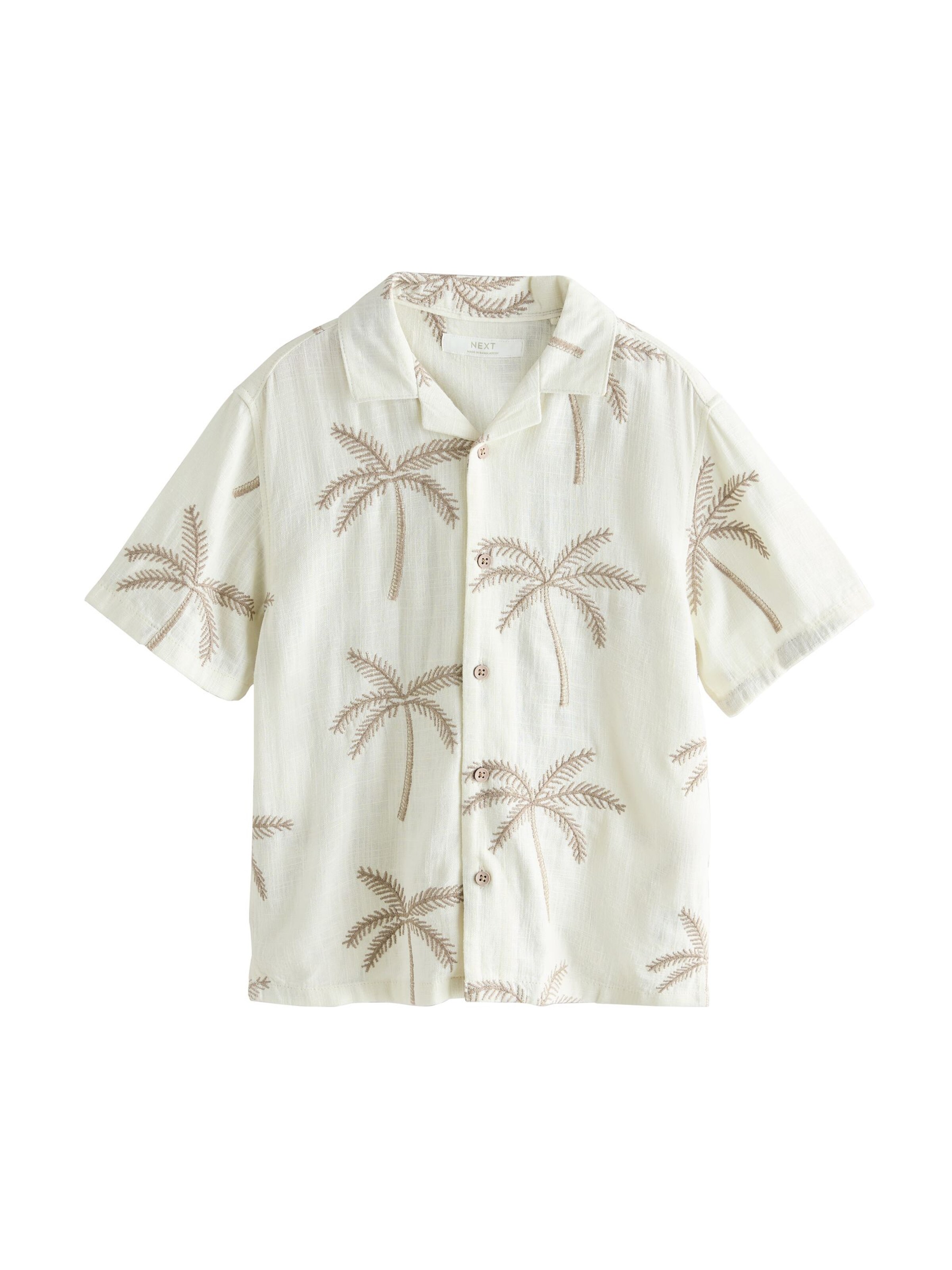 Next Regular Fit Hemd in Weiß: Vorderseite