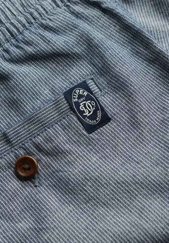 Superdry Slimfit Chino 'The Merchant Store' in Blauw