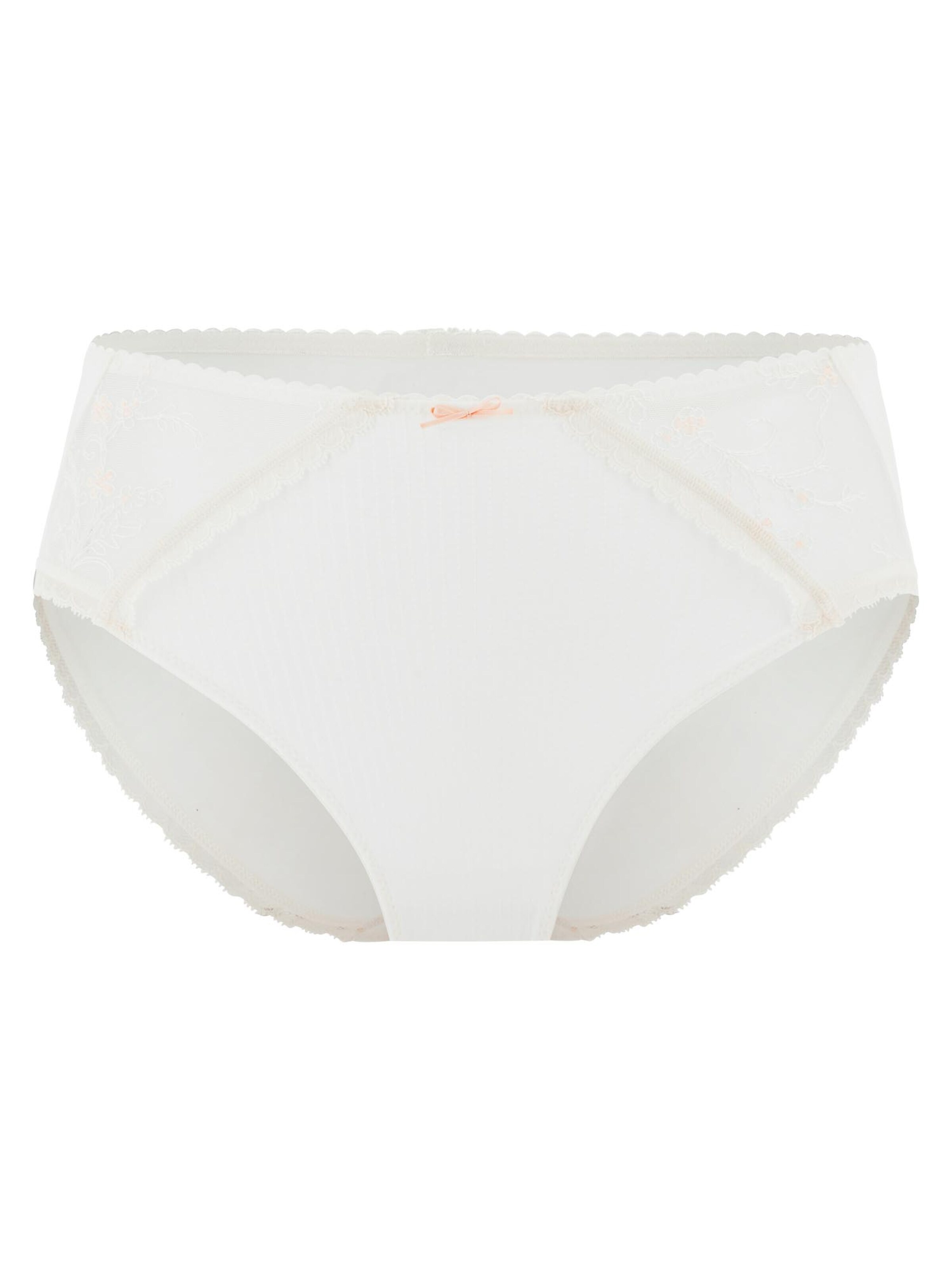 Conturelle Slip 'Mille Fleurs' in Beige: voorkant