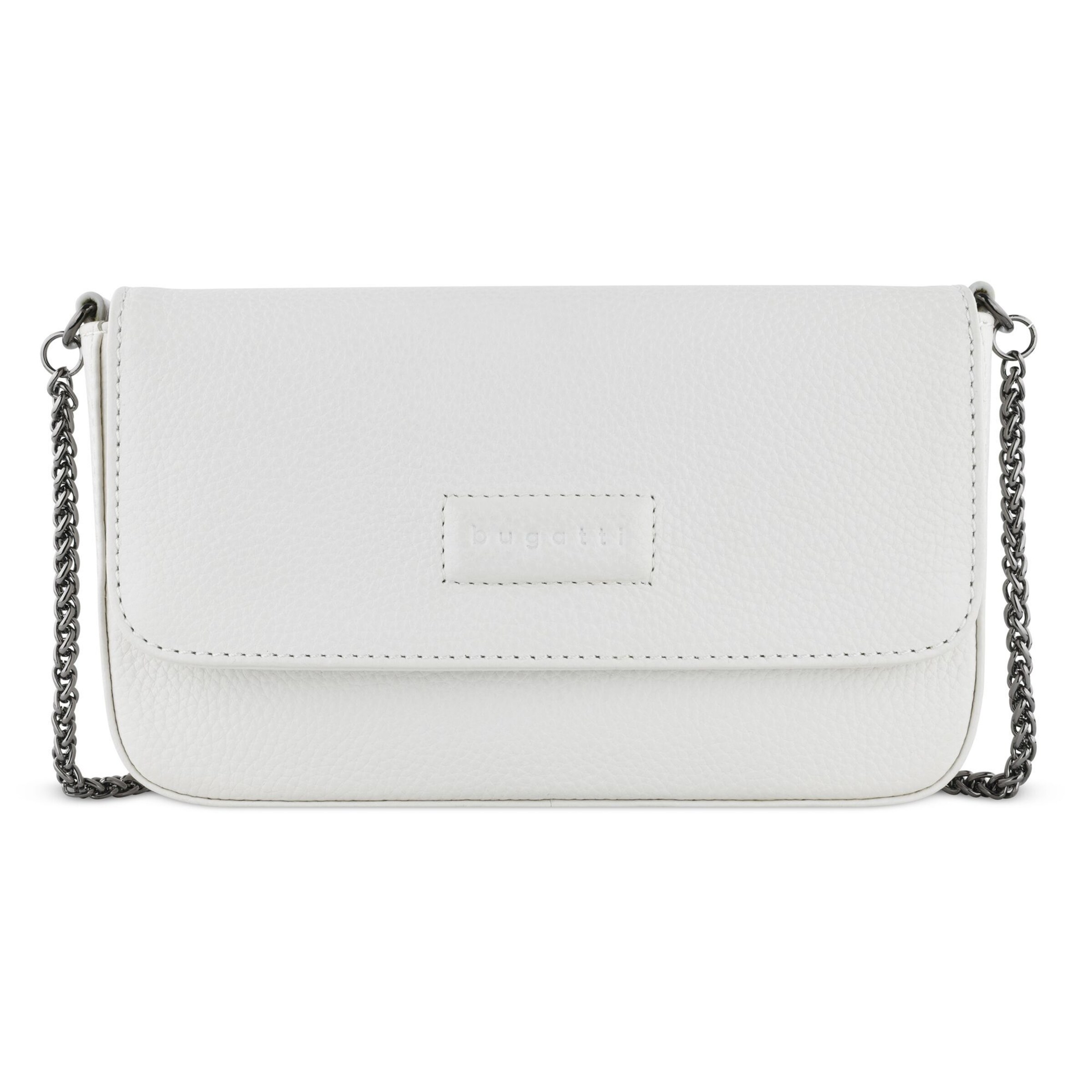 Sac à bandoulière 'Elsa' bugatti en blanc : devant