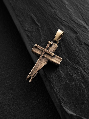Ciondolo 'TITLES CRUCIS' di REYTEL in giallo